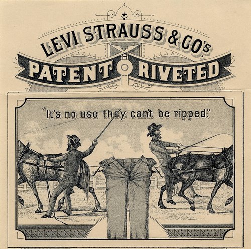 Advertising for Levi Strauss