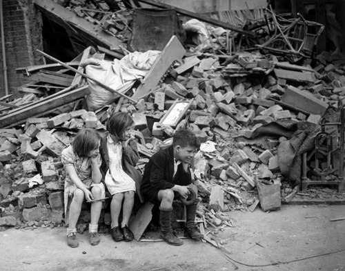 East End of London during the Blitz