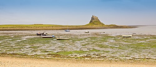 Lindisfarne Castle, Holy Island, Northumberland, England