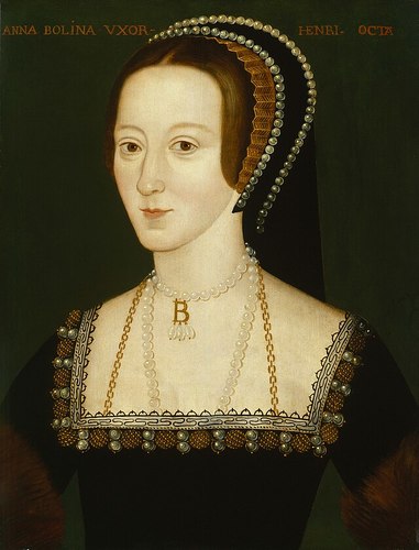Portrait of Anne Boleyn. Artist unknown.