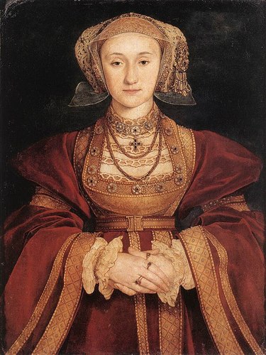 Anne of Cleves. Portrait by Hans Holbein the Younger.