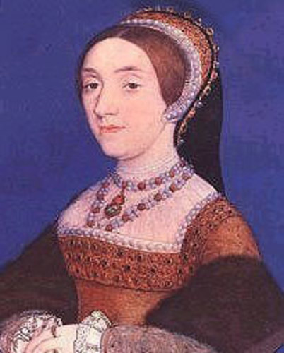 Portrait of a Lady, perhaps Catherine Howard, by Hans Holbein the Younger.