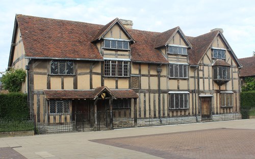 Birthplace of William Shakespeare. Henley Street, Stratford-upon-Avon