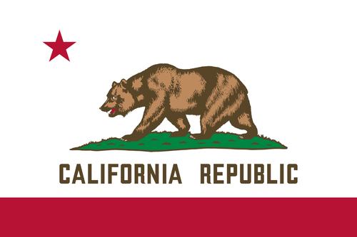 Flag of the state of California