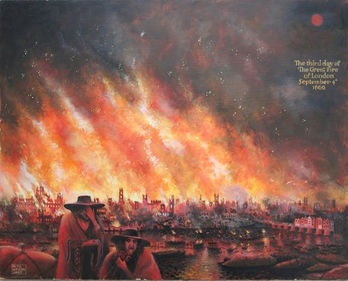 'The Great Fire of London 1666', Rita Greer