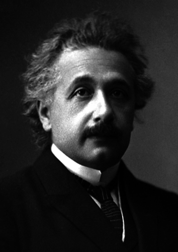 Albert Einstein, official 1921 Nobel Prize in Physics photograph