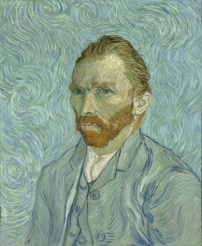 Self-portrait by van Gogh