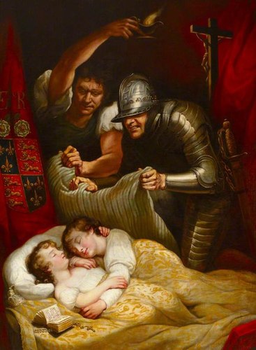 The Murder of the Princes in the Tower by James Northcote