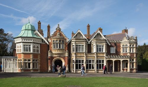 Bletchley Park Mansion, headquarters for British codebreakers during World War II
