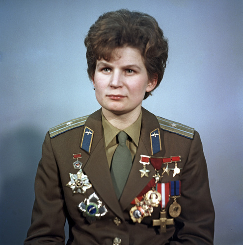 Valentina Tereshkova, the Soviet Union’s first female cosmonaut, 1969